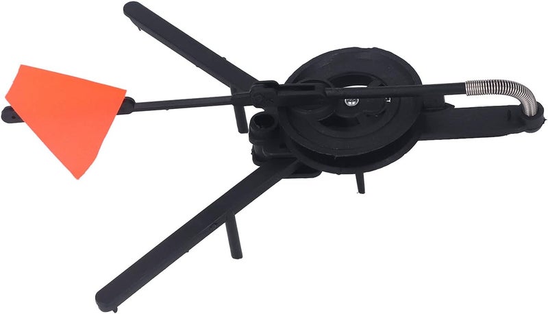 Topyond Winter Ice Fishing Flag, Marker Ice Fishing Flag, Marker Triangular Structure Fixed Tip Up Ice Fishing Flag Pole Indicator - Image 2